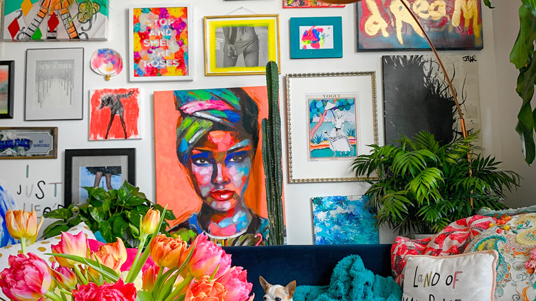 collection of vivid wall art 