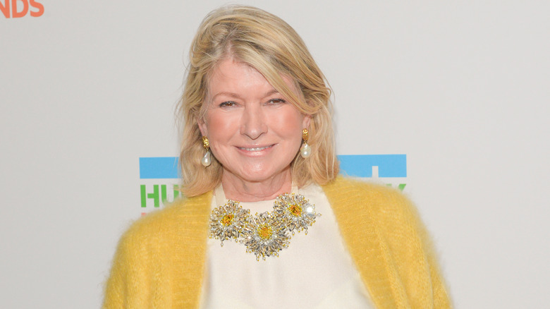 Close up of Martha Stewart