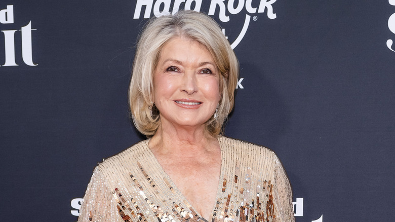 Martha Stewart on red carpet