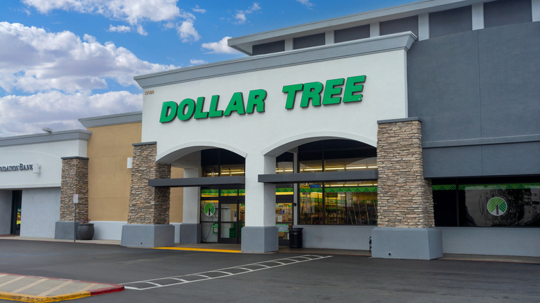 The front of a Dollar Tree store.