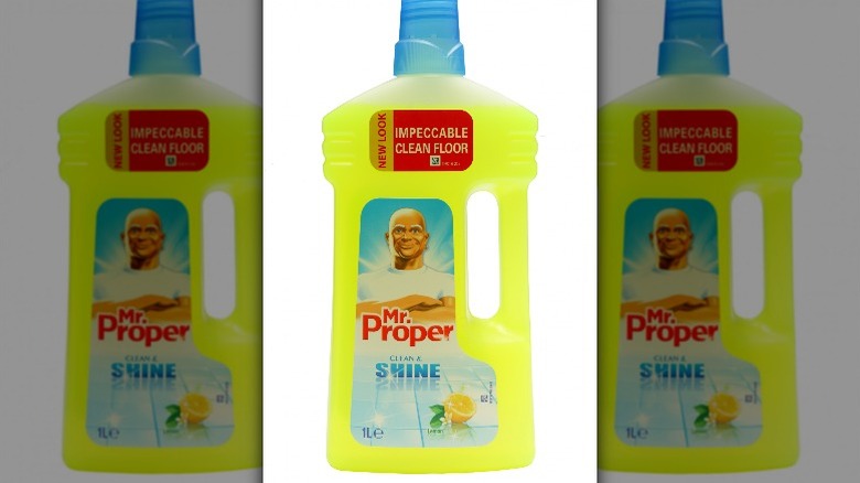 Mr. Proper cleaning bottle