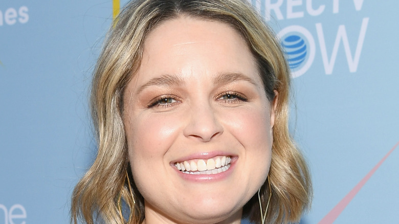 Joanna Teplin smiling on red carpet