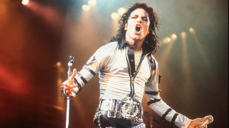 Michael Jackson on stage