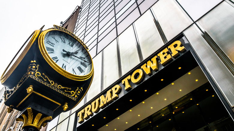 The facade of Trump Tower 