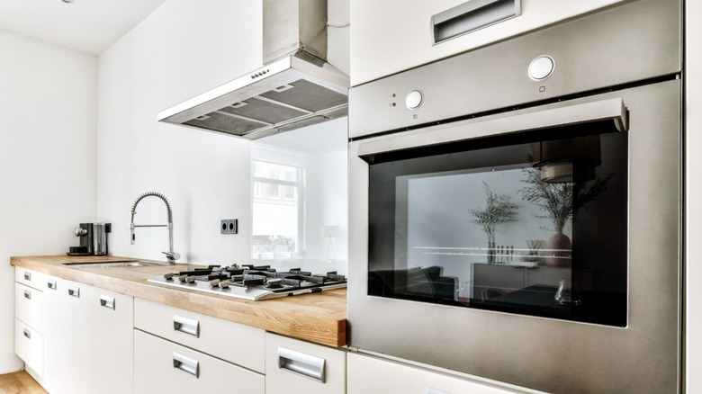 one-wall kitchen design