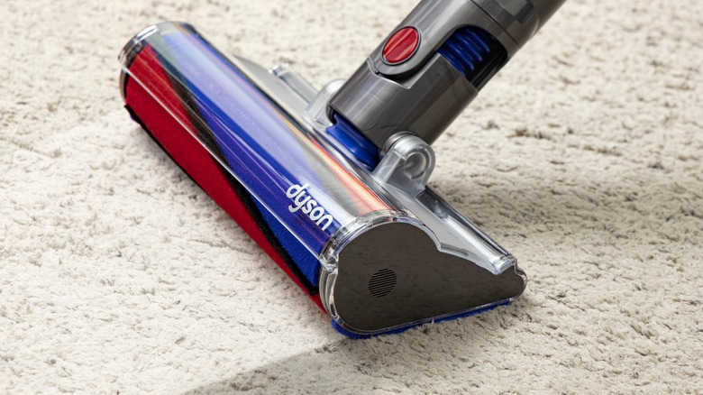 vacuum on a carpet