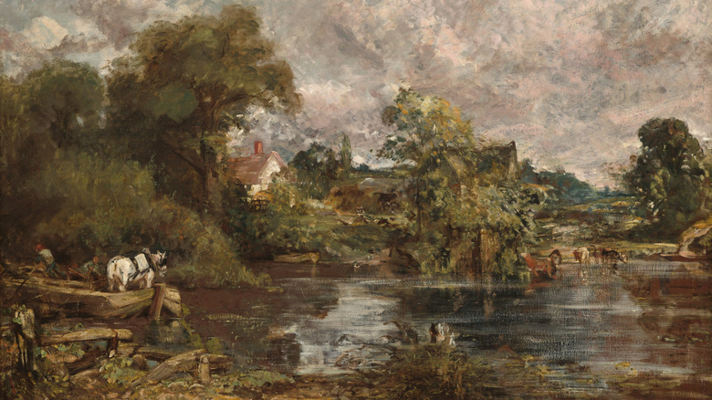 The White Horse by John Constable