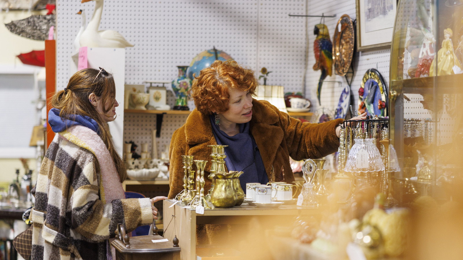 The Valuable Item To Hunt For At The Thrift Store That's A Stunning Statement Piece