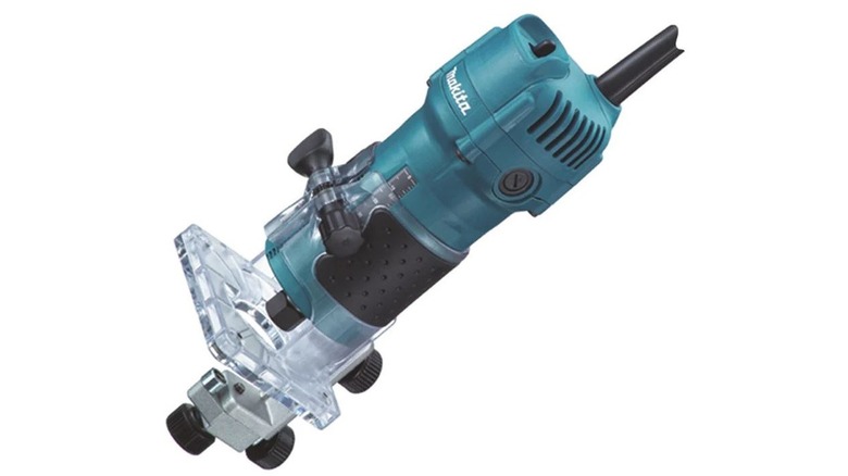 The Makita 3709 1/4" Fixed Base Laminate Trimmer