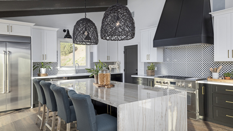 Stylish modern kitchen design