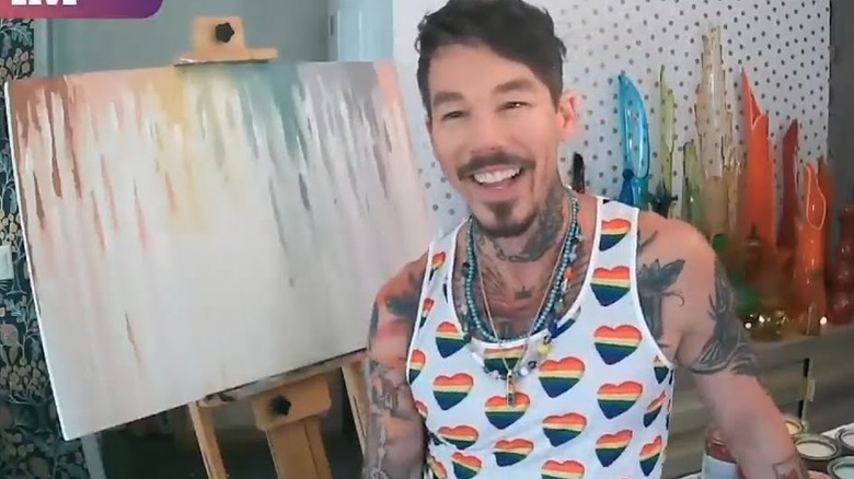 David Bromstad's abstract art