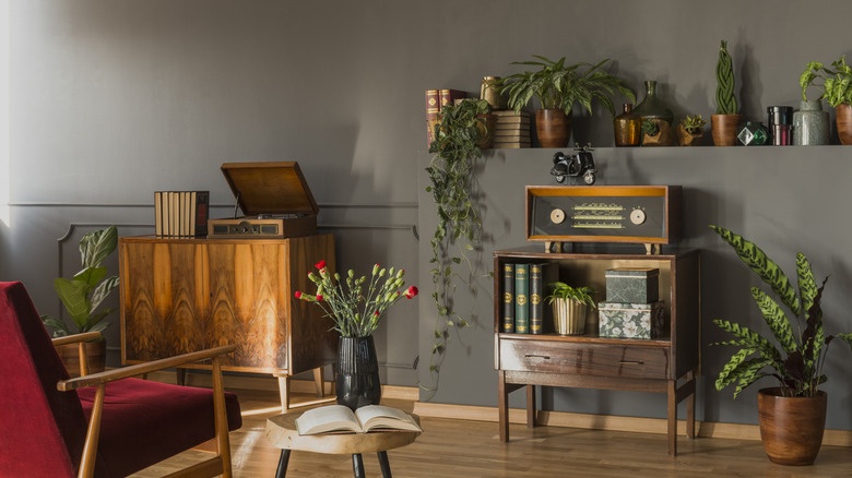 home with vintage flare