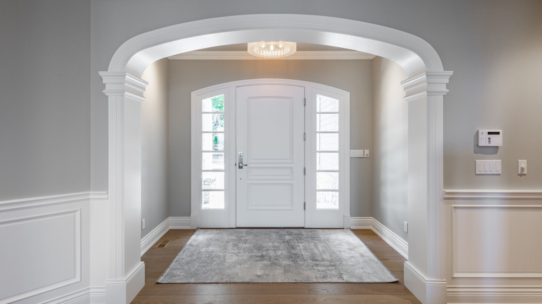Empty foyer
