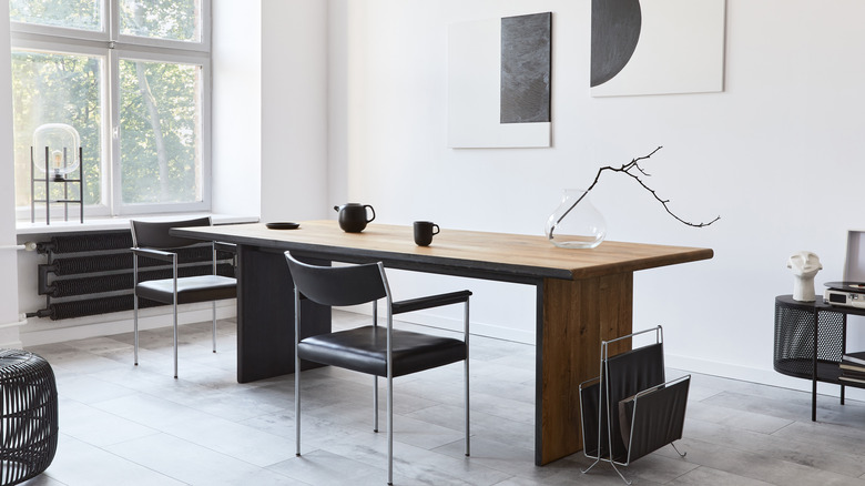 Office with natural light