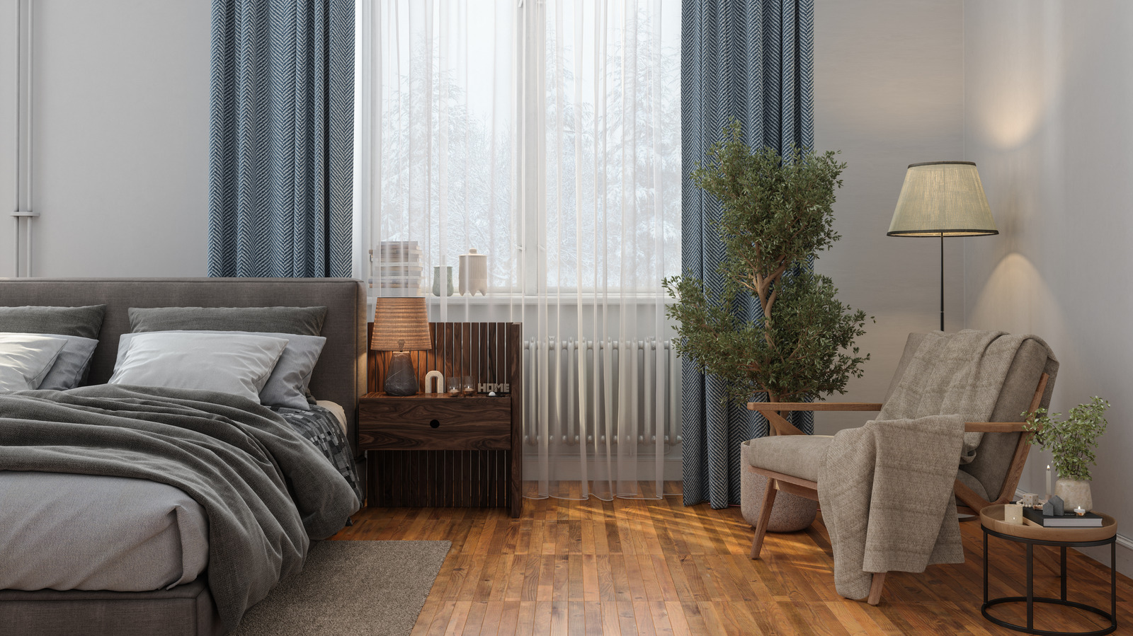 What Color Comforter Goes With Grey Curtains Infoupdate