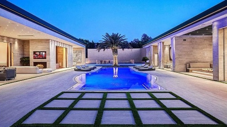 A shot of Kylie Jenner's new house