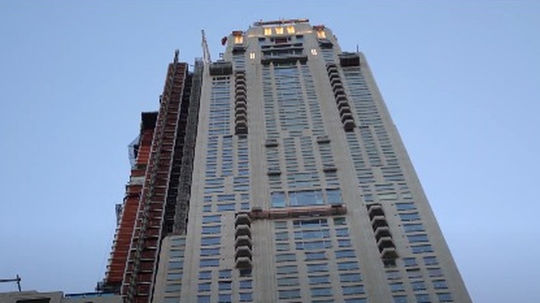 The exterior of 220 Central Park South
