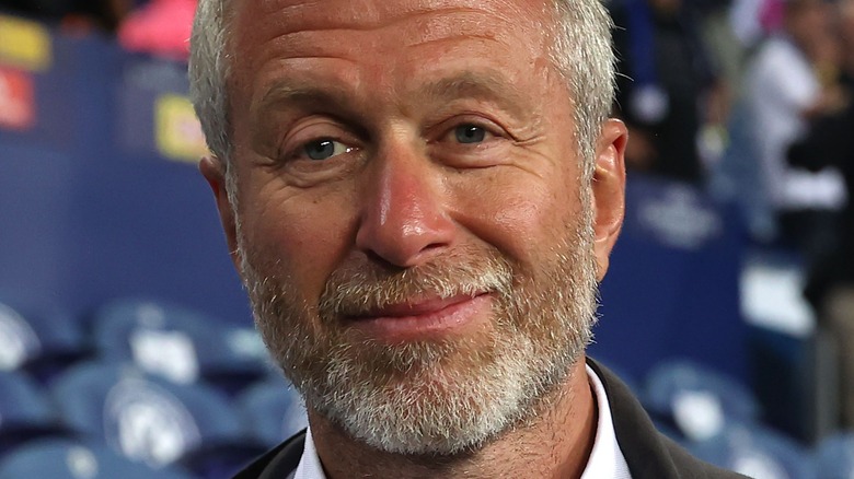 close up of Roman Abramovich