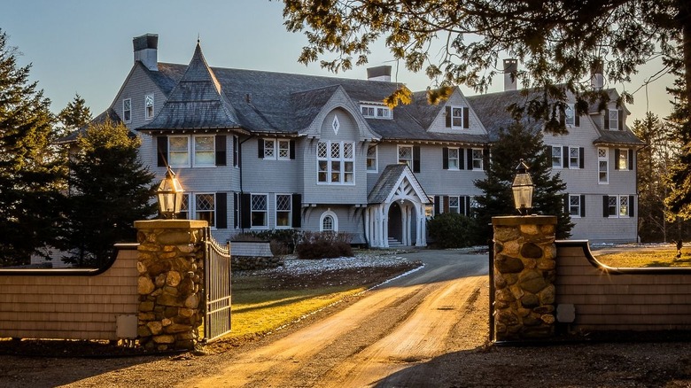 John Travolta's Maine home