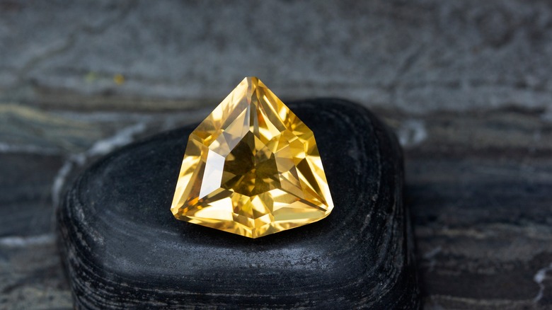 citrine crystal