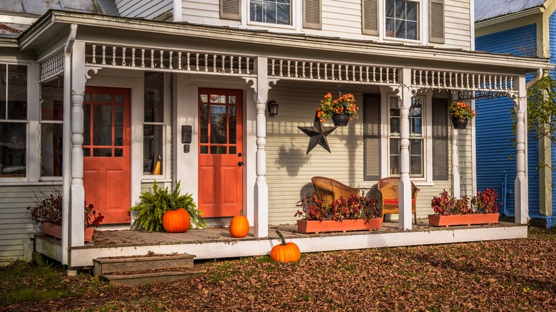 the home of someone who loves Halloween