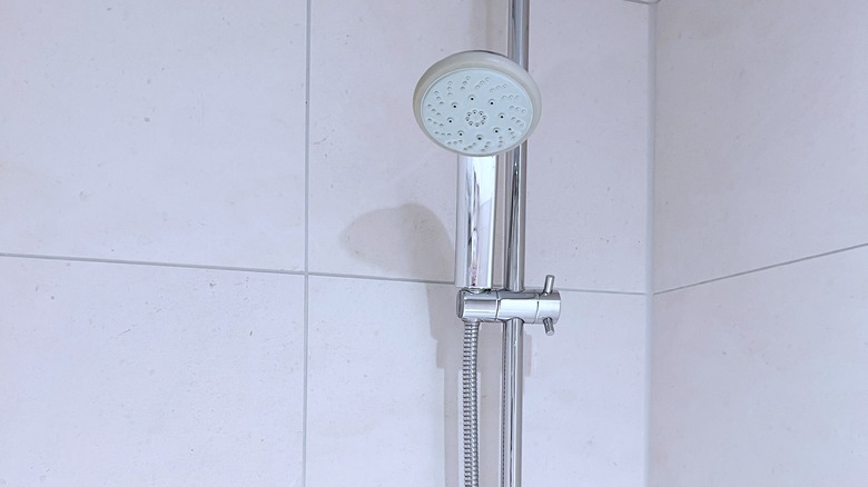 Soffione doccia cromato