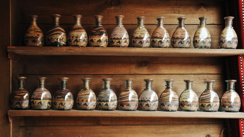 Stacked shelves 