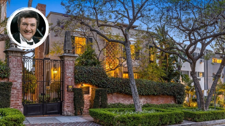 Large home exterior, Liberace