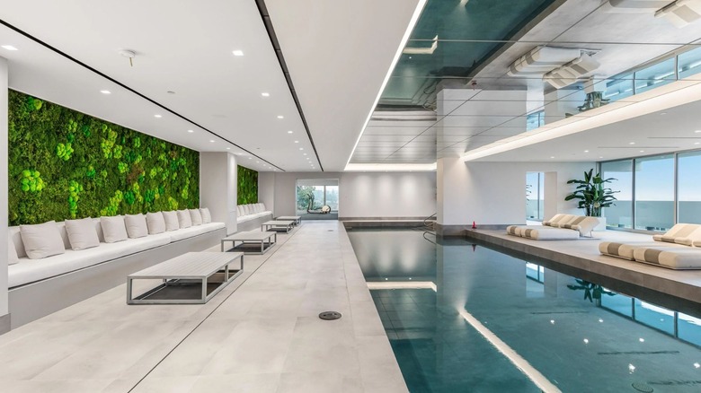 Interior pool at The One Bel Air