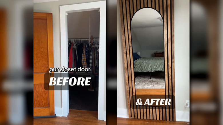 sliding closet door