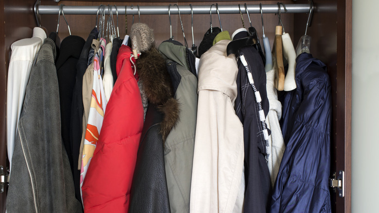 Full coat closet