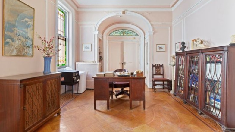 Large old home office room