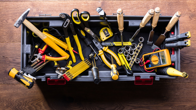 Toolbox full of tools