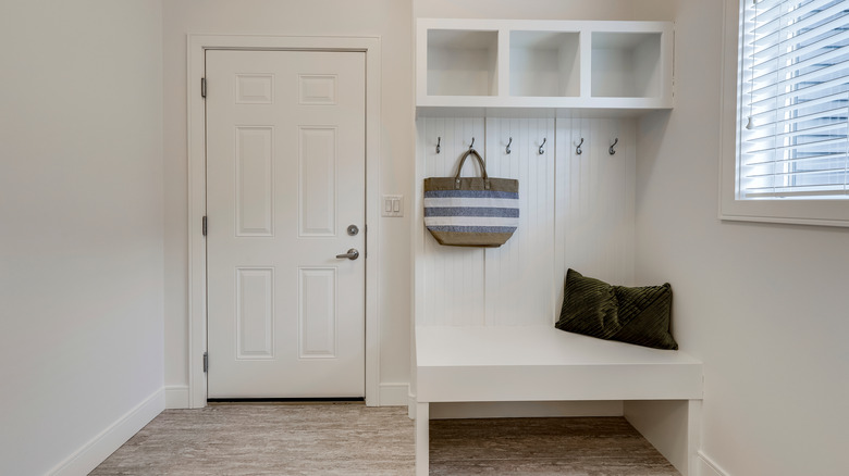 modern mudroom design