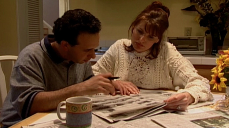 Jayne and Mitchell Englander at table