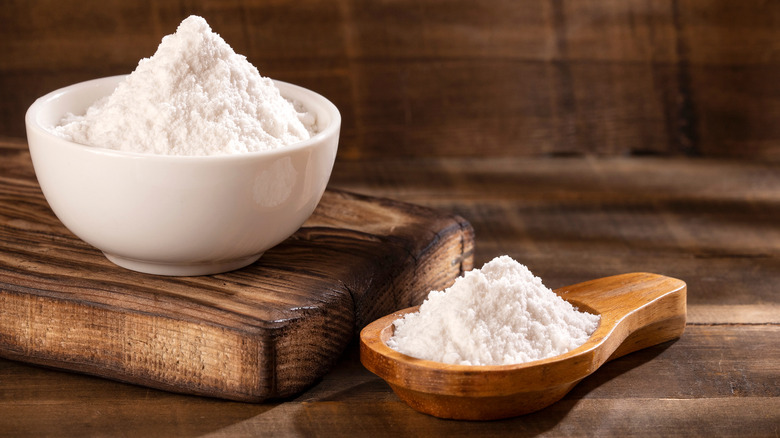 baking soda in a bowl