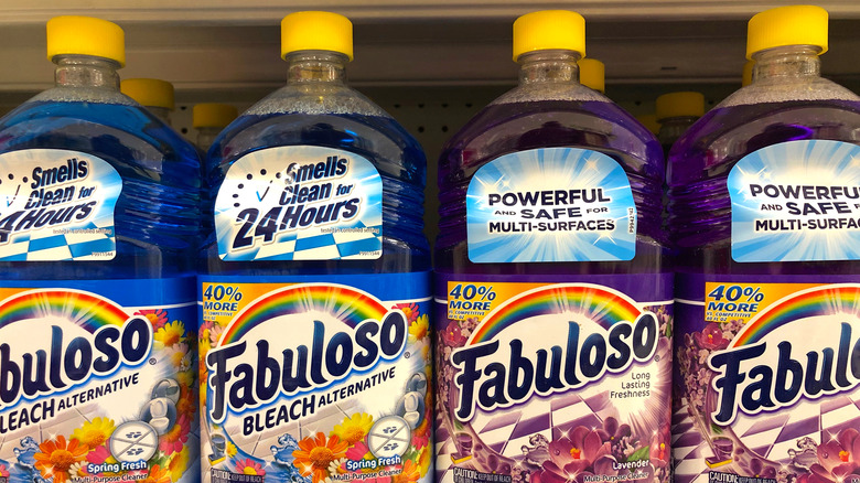 Bottles of Fabuloso
