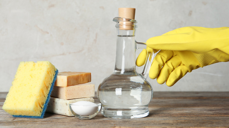 vinegar and baking soda