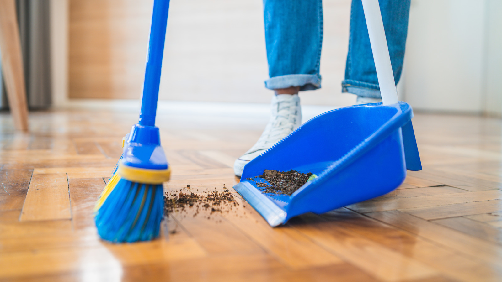 This Painter's Tape Hack Just Made Cleaning Up A Total Breeze