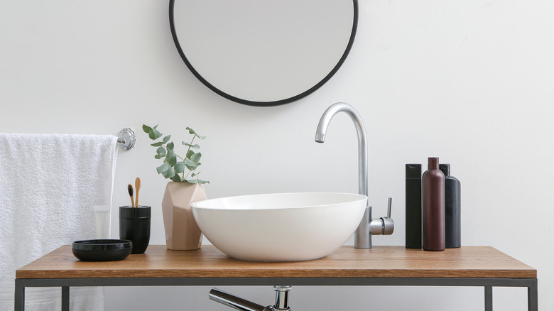 Bathroom sink and vanity