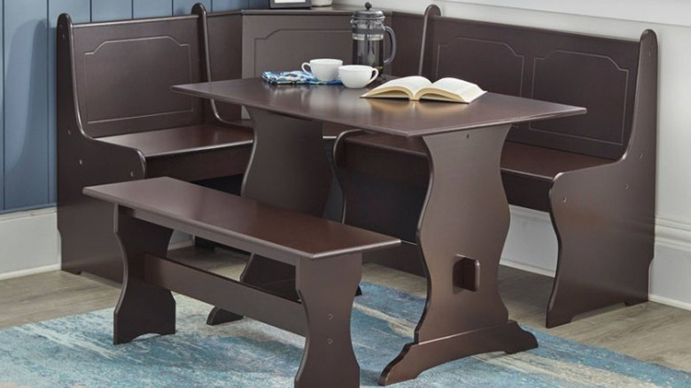 Breakfast nook dining set
