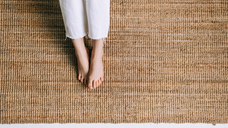 Jute rug