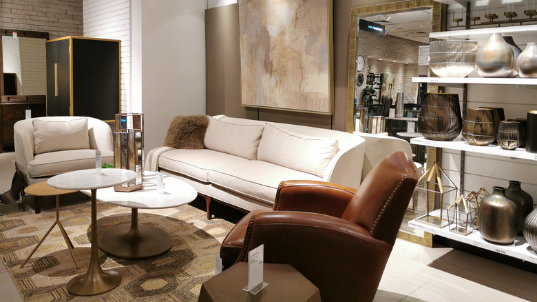 Crate and Barrel seating