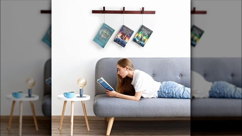 Amazon hanging book shelf