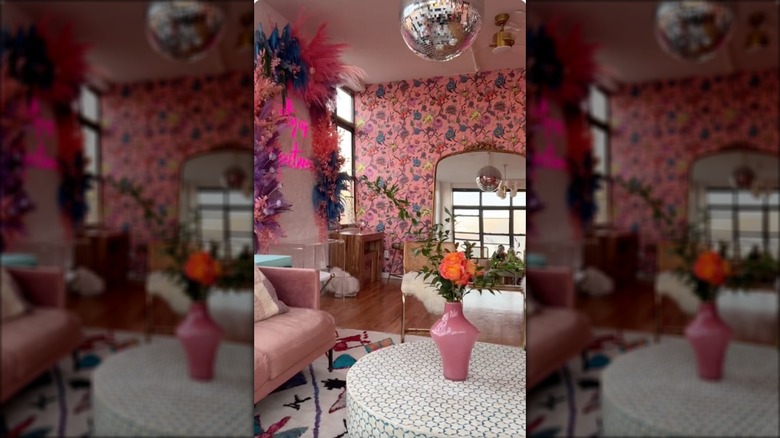 Rachel Martino's maximalist home interior design.