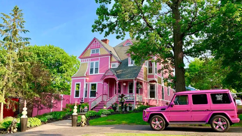 The Pink Castle Airbnb