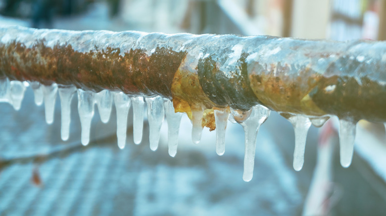 frozen pipes