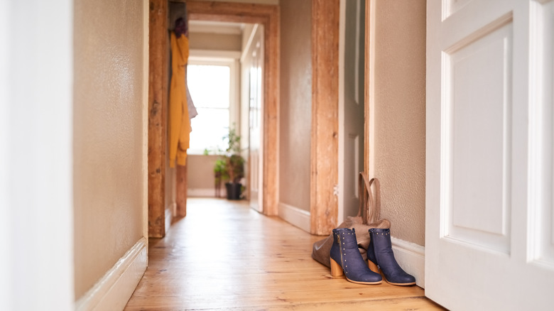 hallway in house