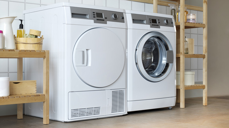 organized laundry room