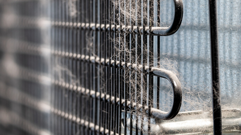 dusty fridge coils